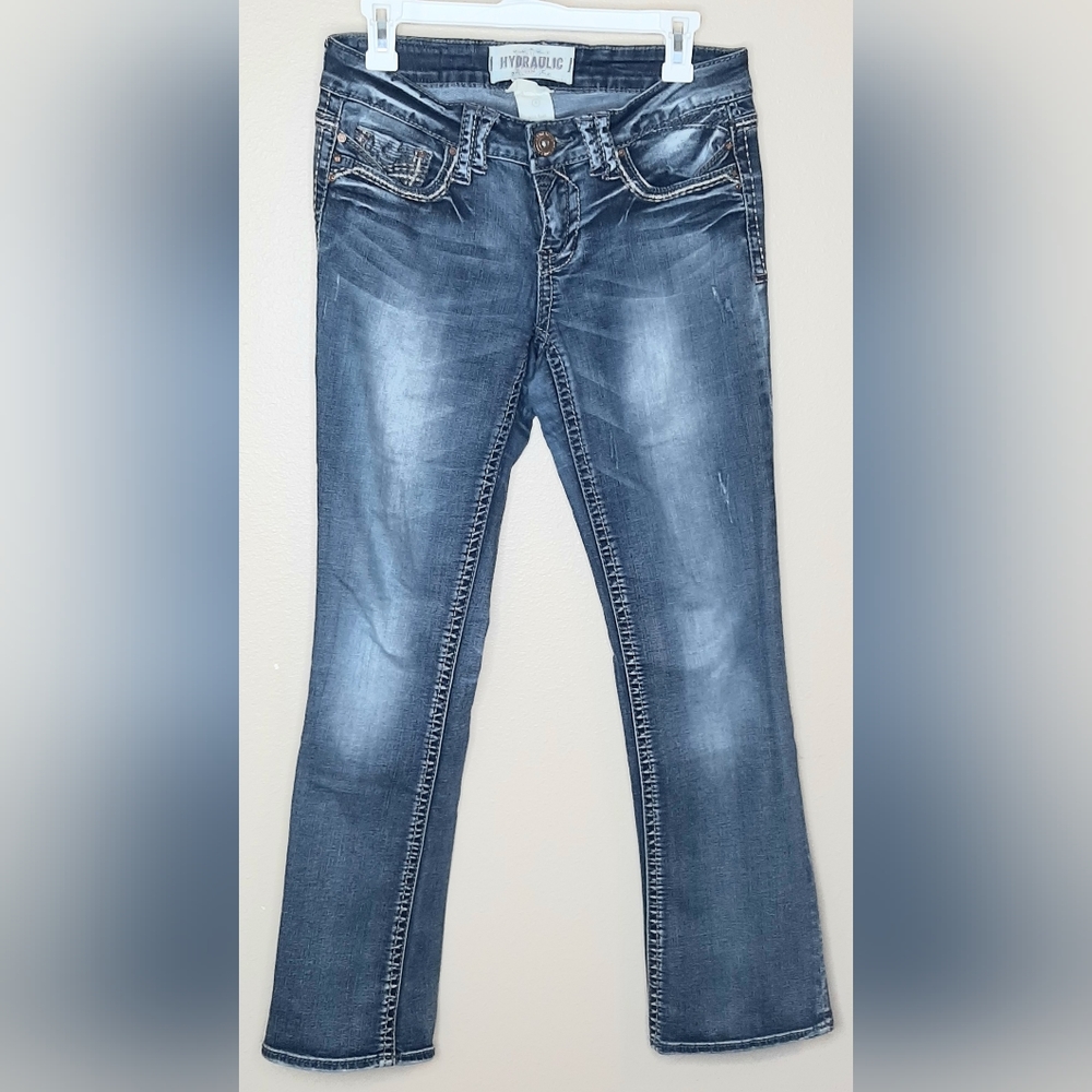 Gramercy Slim boot Cut size 8 blue like new w/o tagsA4111322